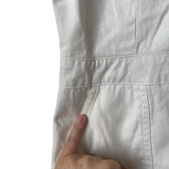 ATWYLD White Station Romper Cotton Size Medium - Picture 2 of 8